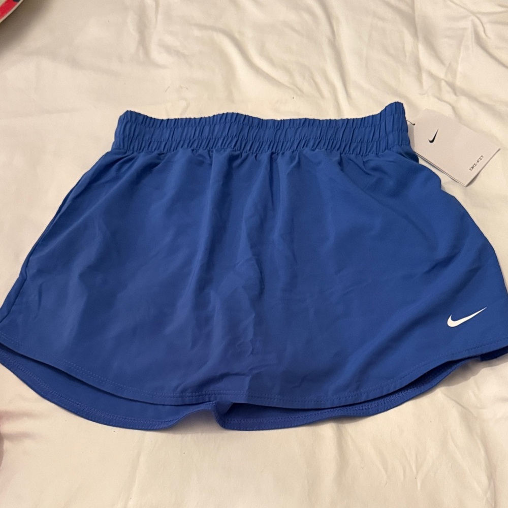 Nike Women’s Bright Blue Athletic Skort with Swoosh
